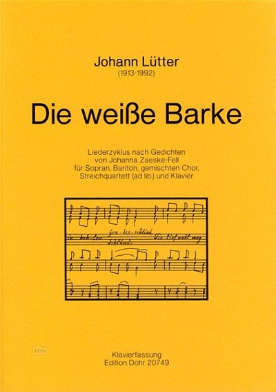 J. Lütter: Der weiße Barke