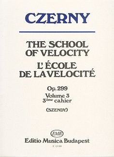 C. Czerny: Schule der Geläufigkeit 3 op. 299