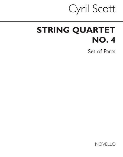 C. Scott: String Quartet No.4 (Parts)