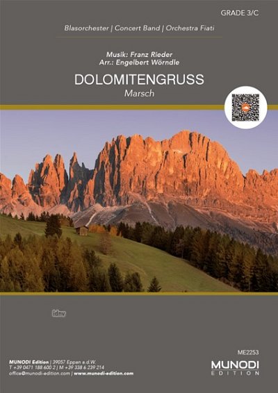 F. Rieder: Dolomitengruss, Blaso (Pa+St)