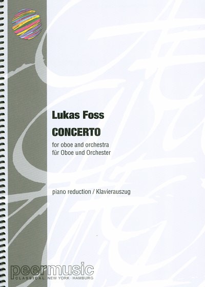 Foss Lukas: Concerto - Ob Orch Studio Reihe