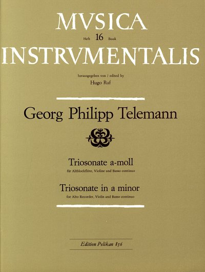 AQ: G.P. Telemann: Triosonate A-Moll Musica Instrum (B-Ware)