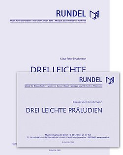 K. Bruchmann: Drei leichte Praeludien, Blasorch (Pa+St)
