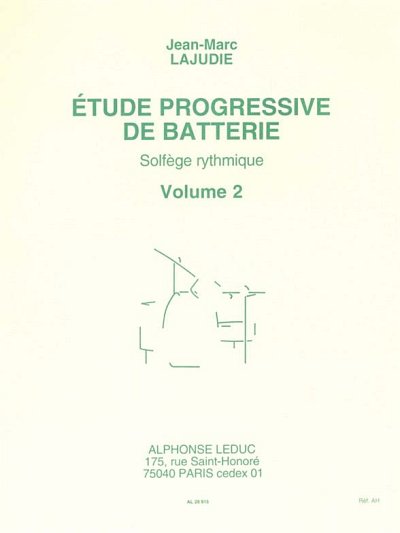 J. Lajudie: Etude Progressive De Batterie - So, Schlagz (Bu)