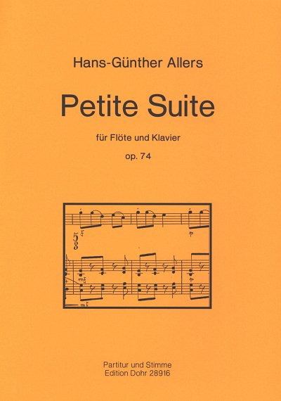 H. Allers: Petite Suite op. 74, FlKlav (KlavpaSt)