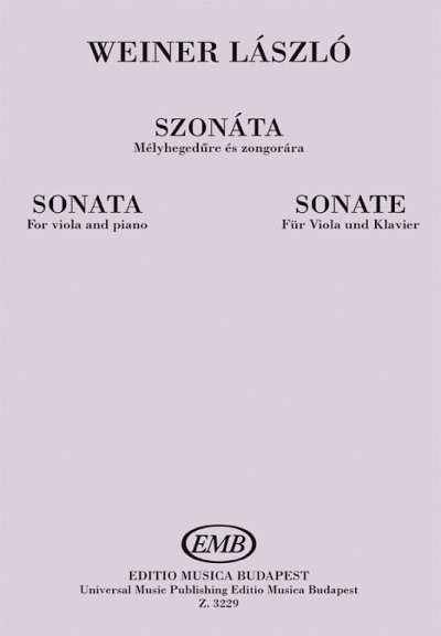 L. Weiner: Sonate, VaKlv (KlavpaSt)