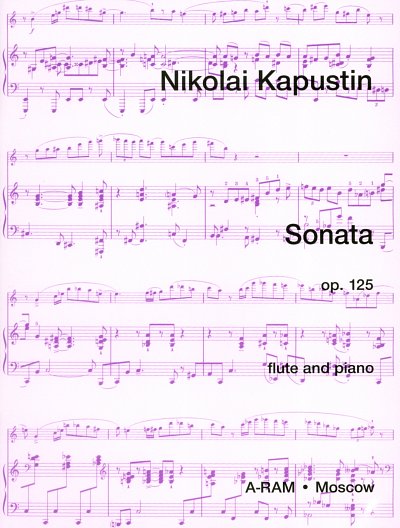 N. Kapustin: Sonata op. 125, FlKlav (KlavpaSt)