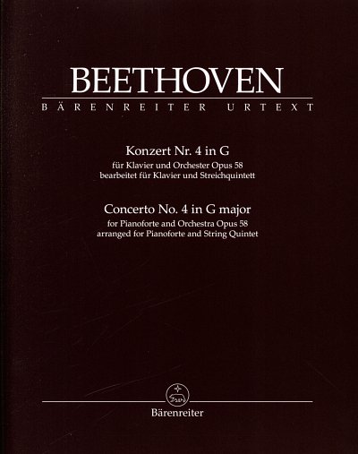 L. v. Beethoven: Klavierkonzert G-Dur N, 5StrKlav (KlaPa+St)