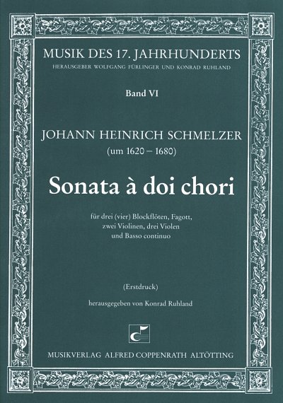 J.H. Schmelzer: Sonata a doi chori (Part.)