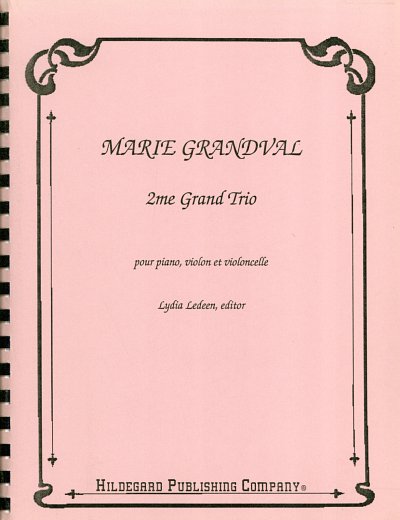 C. de Grandval: Trio No. 2, VlVcKlv (Pa+St)