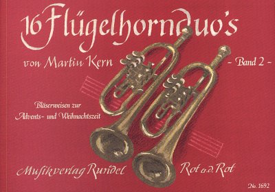 M. Kern: 16 Flügelhornduos Band 2, 2Flh (Sppa+)