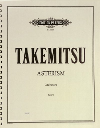 T. Takemitsu: Asterism