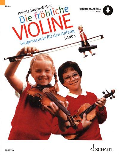 R. Bruce-Weber: Die fröhliche Violine 1, Viol (+OnlAu)