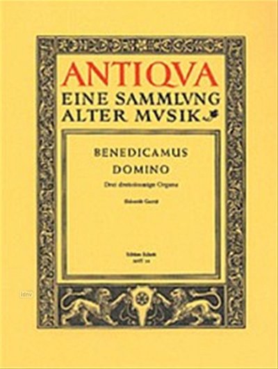 Anonymus: Benedicamus Domino  (Part.)