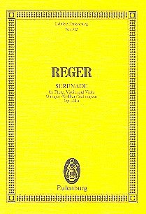 M. Reger: Serenade G-Dur Op 141a Eulenburg Studienpartituren