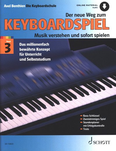 A. Benthien: Der neue Weg zum Keyboardspiel, Key (+OnlAudio)