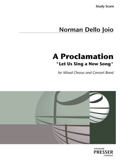 Joio, Norman Dello: A Proclamation