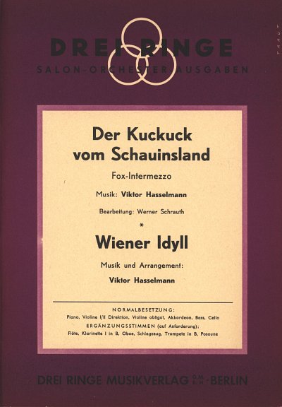 V. Hasselmann: Der Kuckuck vom Schauinsland, SalOrch (Pa+St)