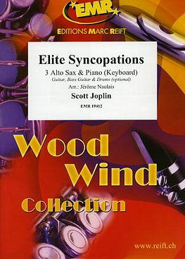 S. Joplin: Elite Syncopations, 3AltsaxKlav