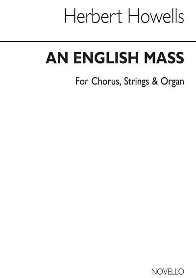 H. Howells: An English Mass, GchKlav (Bu)