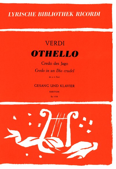 G. Verdi: Cradeo In Un Dio Crudel (Othello), GesMKlav