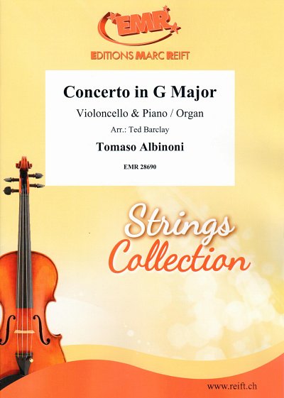 T. Albinoni: Concerto In G Major, VcKlv/Org