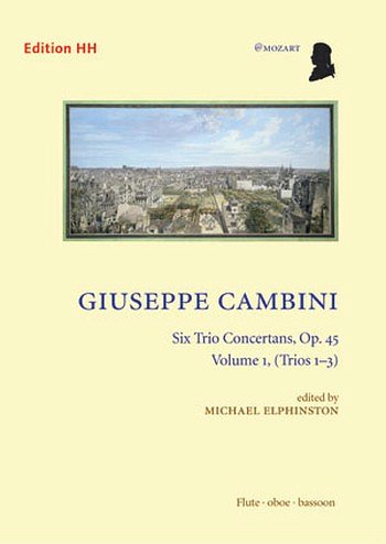 G. Cambini: Six Trio Concertans (Pa+St)