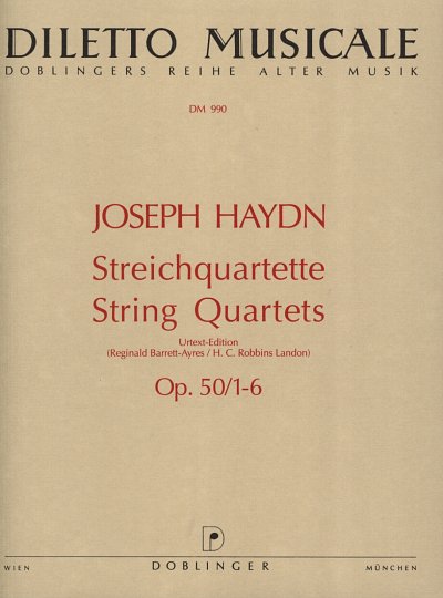 J. Haydn: Quartette Op 50/1-6