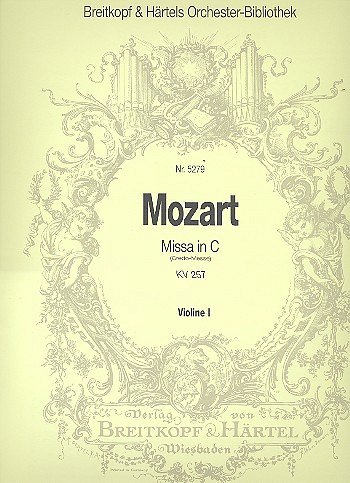 W.A. Mozart: Missa in C KV 257 (Credo), SolGchOrchOr (Vl1)