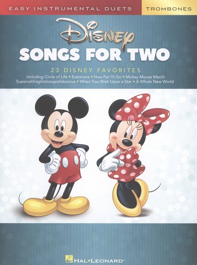 Disney Songs for Two Trombones, 2Pos (Sppa)