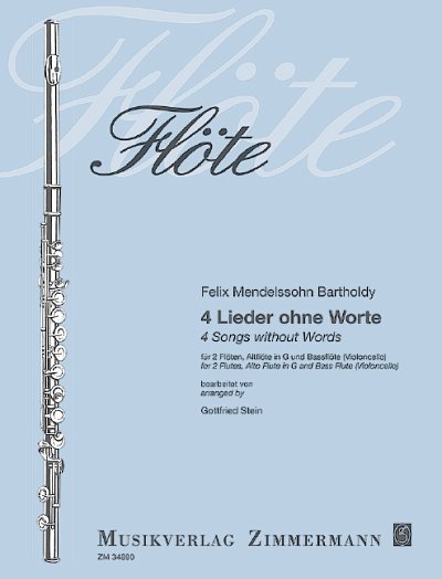 DL: F. Mendelssohn Barth: 4 Lieder ohne Worte (Pa+St)