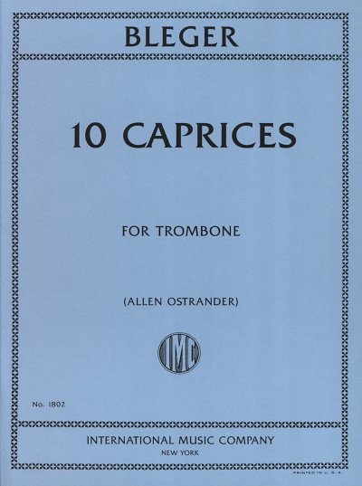 Capricci (10) (Ostrander) (Bu)