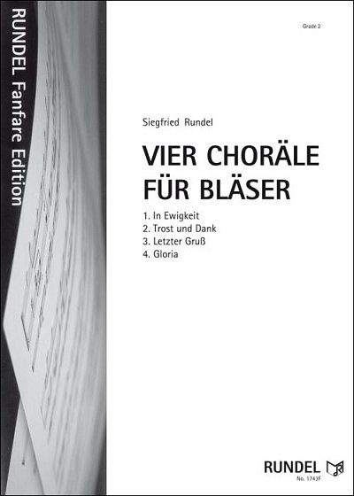 Siegfried Rundel: Vier Choräle für Bläser