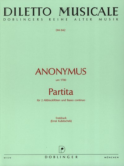 Anonymus: Partita