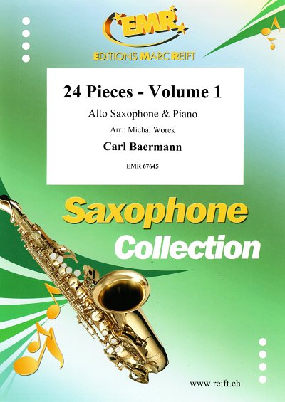 DL: C. Baermann: 24 Pieces - Volume 1, ASaxKlav