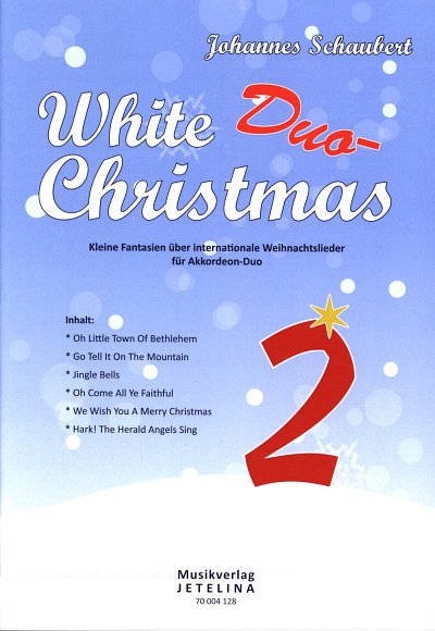 J. Schaubert: White Duo-Christmas 2, 2Akk (Sppa)