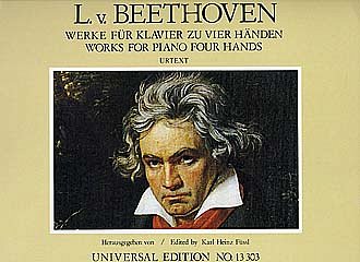 L. v. Beethoven: Werke für Klavier zu vier Händen 