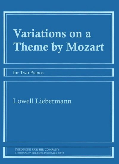L. Liebermann: Variations On A Theme By Mozart, 2Klav (Sppa)