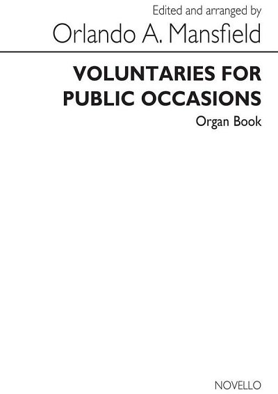 Voluntaries For Public Occasions
