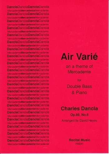 C. Dancla: Air Varie On A Theme Of Mercadente Op.89, No.6