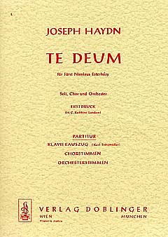 J. Haydn: Te Deum Fuer Fuerst Nicolaus Esterhazy