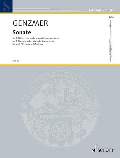 DL: H. Genzmer: Sonate fis-Moll (Sppa)