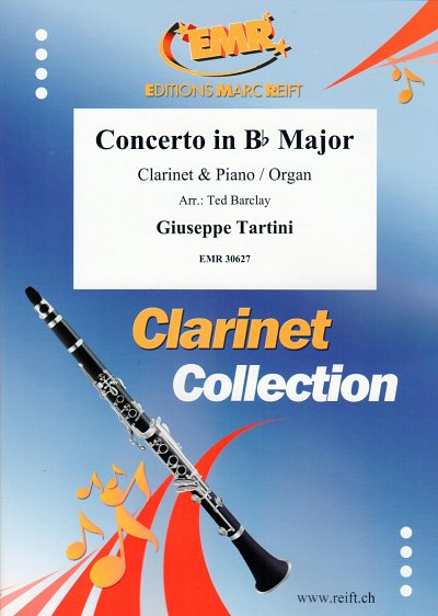 DL: G. Tartini: Concerto in Bb Major, KlarKlv/Org