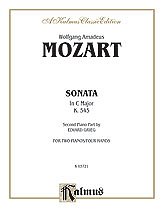 W.A. Mozart y otros.: Mozart: Sonata in C Major, K. 545 (Arr. Edvard Grieg)