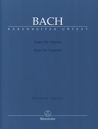 J.S. Bach: Arien für Sopran, GesSKlav