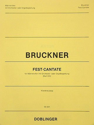 A. Bruckner: Fest Cantate - Mch Orch (Org)