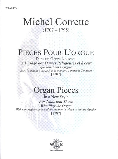 M. Corrette: Pieces Pour L'Orgue