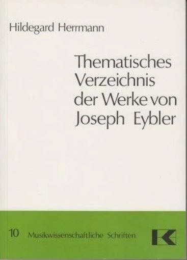 J. Edler von Eybler: Thematisches Verzeichnis der Werke (Bu)