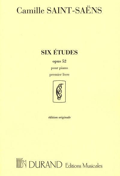C. Saint-Saëns: Six Études op. 52 / 1, Klav