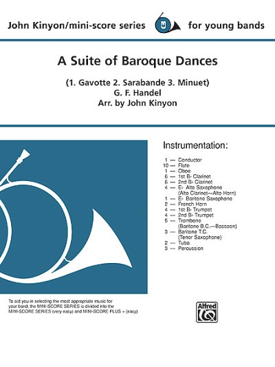 G.F. Händel: A Suite of Baroque Dances, Blaso (Part.)